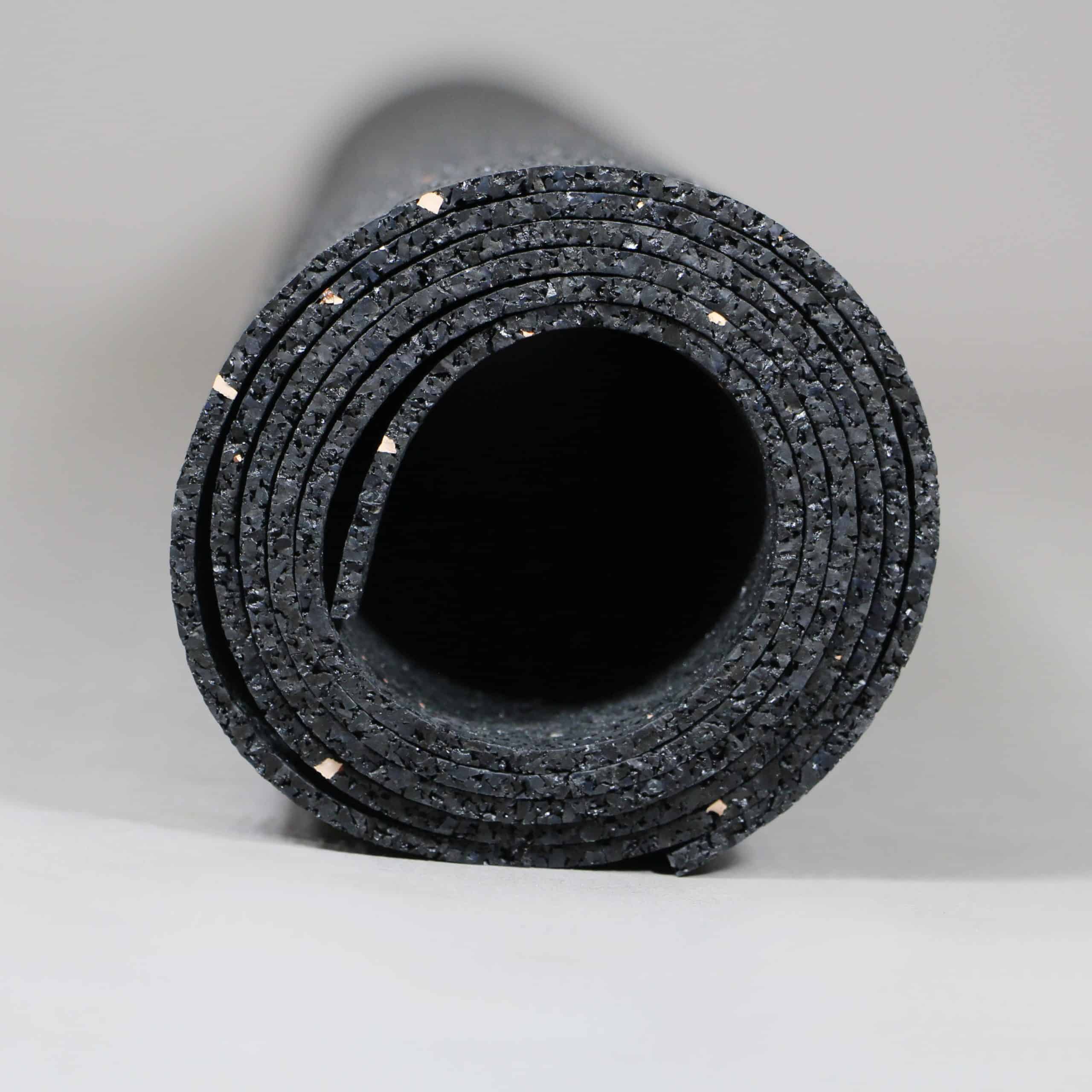 Anti-Rutsch-Matte aus Gummi, schwarz, Gleitreibbeiwert 0,6