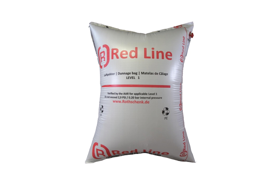 Dunnage bag 2D RedLine optimized inflated Cover Picture Rothschenk