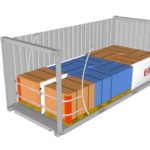 10 CP1 pallets in 20' container Rothschenk