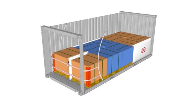 10 CP1 pallets in 20'container Rothschenk