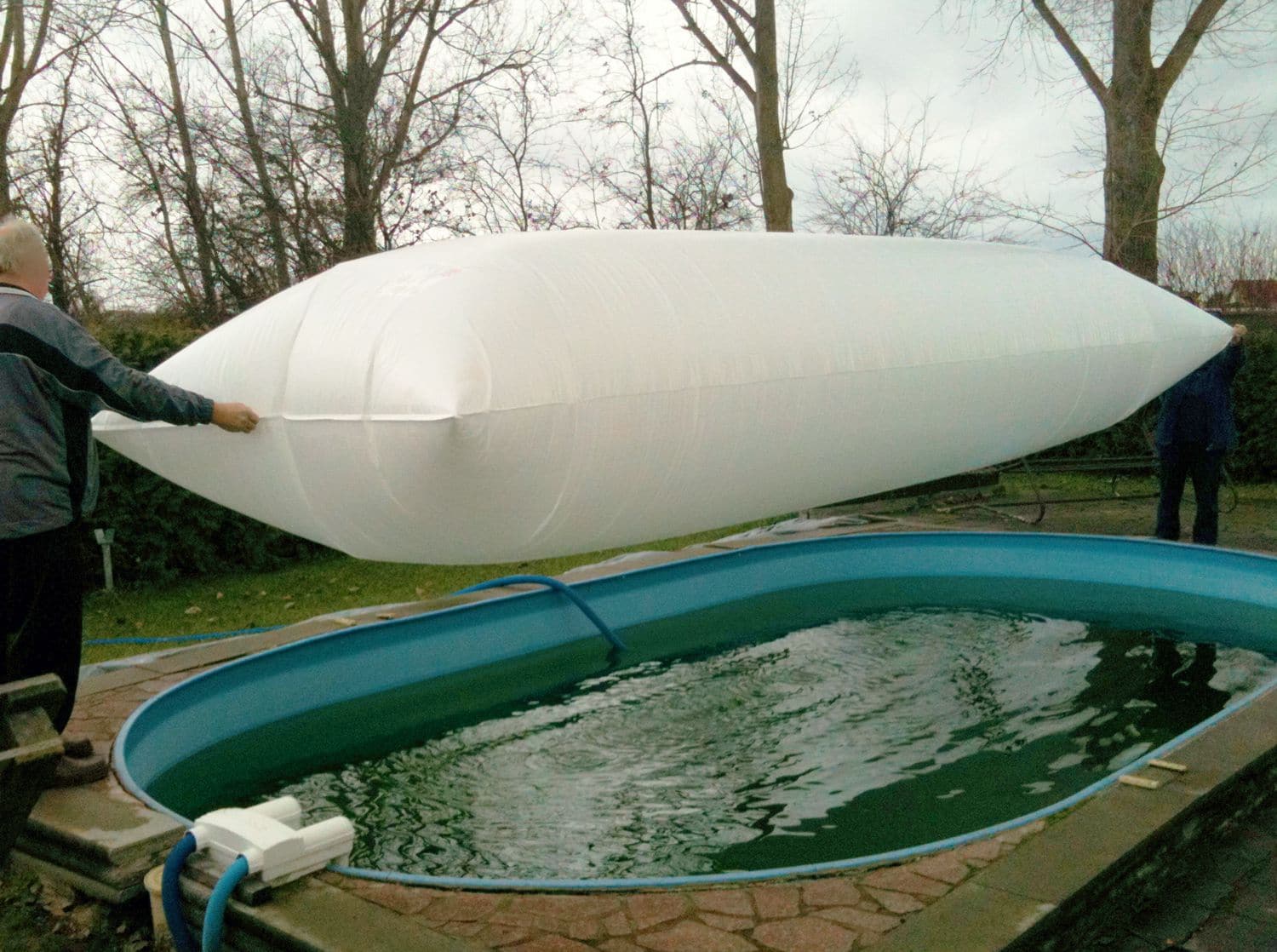 8 Stück Luftkissen Luftpolster für Abdeckplane Pool Schwimmbad Winter VORTEIL 