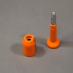 #22441 disposable container seal orange 75mm steel seal Rothschenk