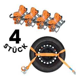 Radsicherung 4er Set