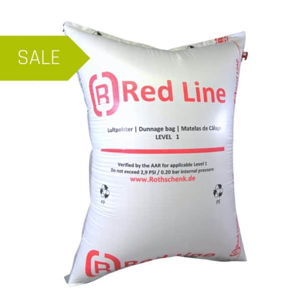 Red Line_Stausack_Staupolster_Staukissen_Befülltechnik_Smart Ventil_Dunnage bag_Luftpolster_AAR_PE_PP_Container_LKW_Ladungssicherung_Rothschenk