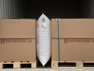 Red Line staupolster mit neuem Ventil im Container Rothschenk ladungssicherung